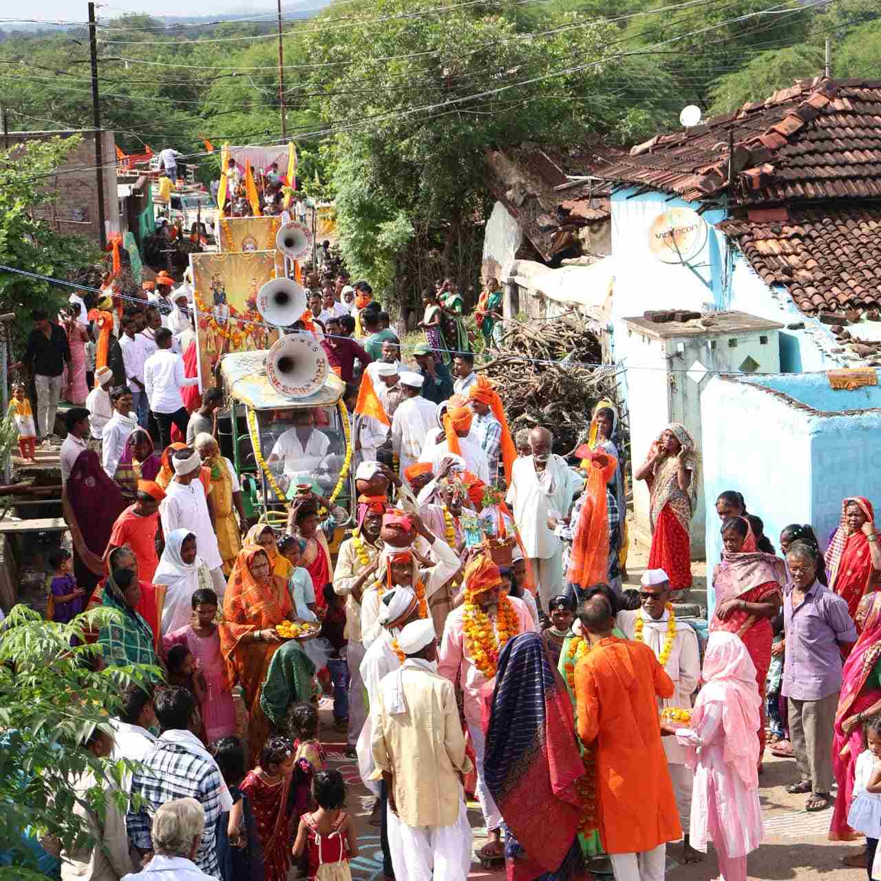 धानोरा येथे कार्तिक महा उत्सवात भाविक भक्तांची प्रचंड उपस्थिती